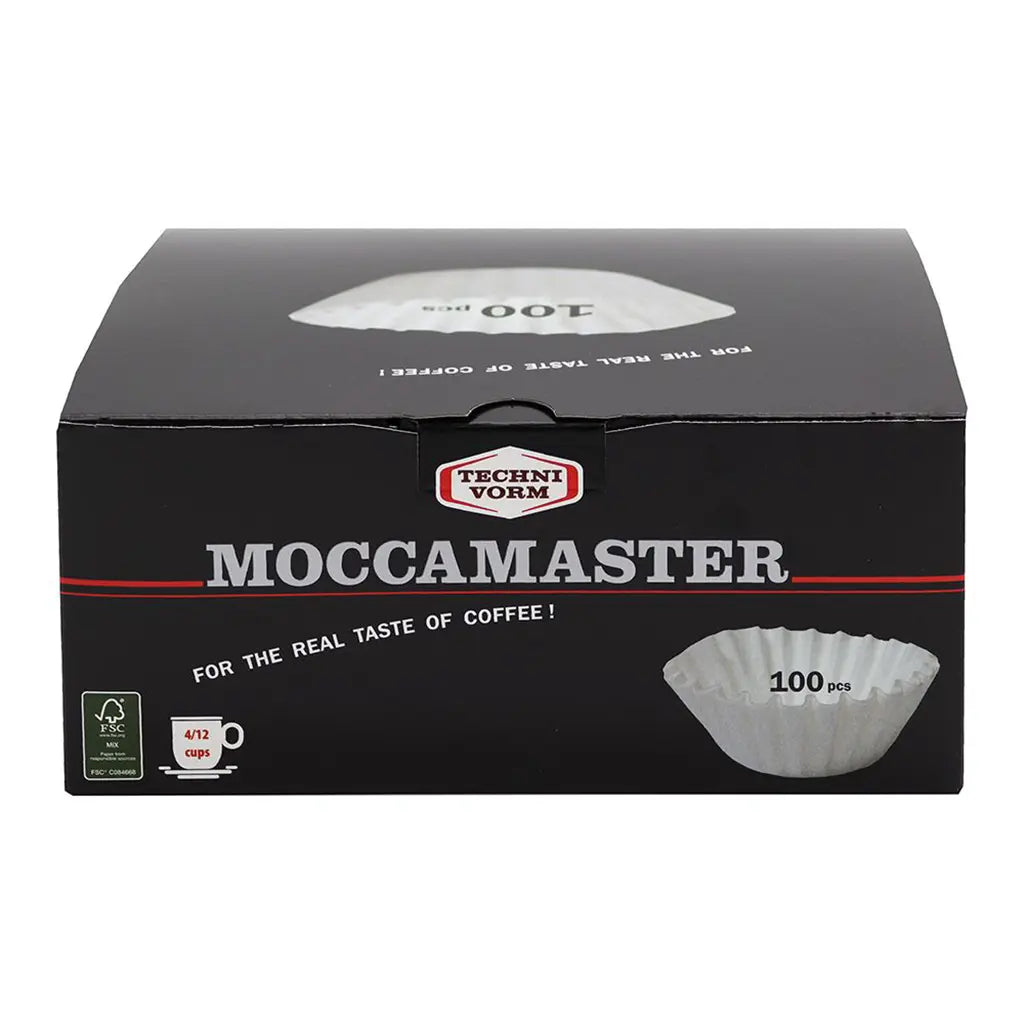 Moccamaster No. 4/12 Filtry 100 ks - La Boheme Cafe - Pražírna výběrové kávy