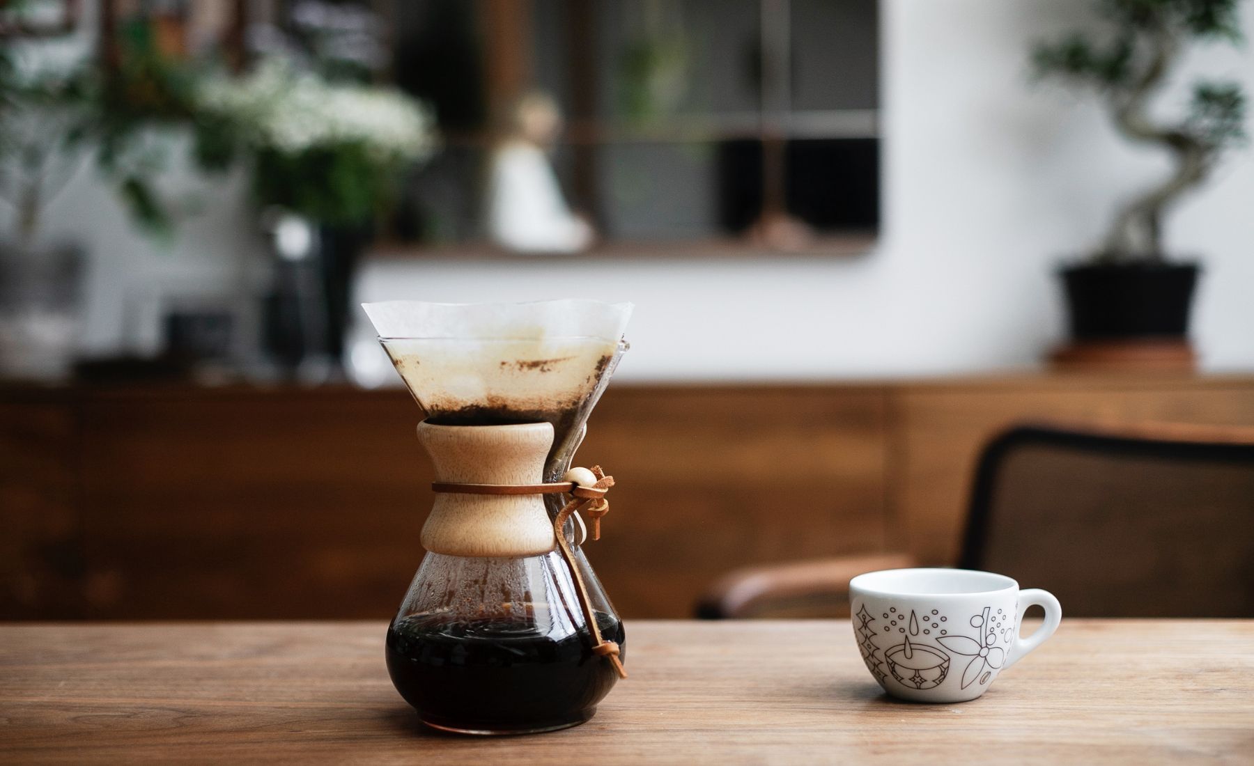 Chemex - domácí příprava kávy - La Boheme Cafe - Pražírna výběrové kávy