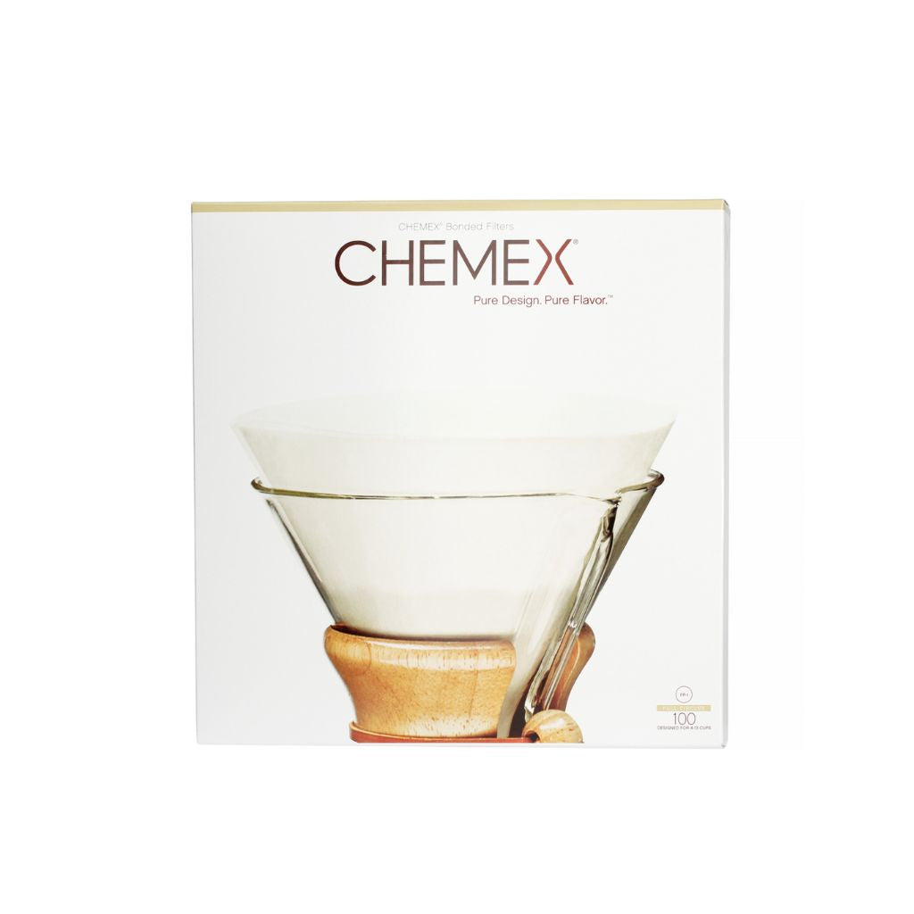 Chemex Bonded Filters Unfolded Circle - bílé - 6, 8, 10 šálků