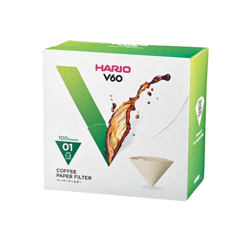 Hario V60-01 Filtry 100 ks