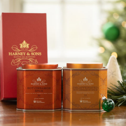 Skořicový čaj Hot Cinnamon Spice bez kofeinu 30 ks