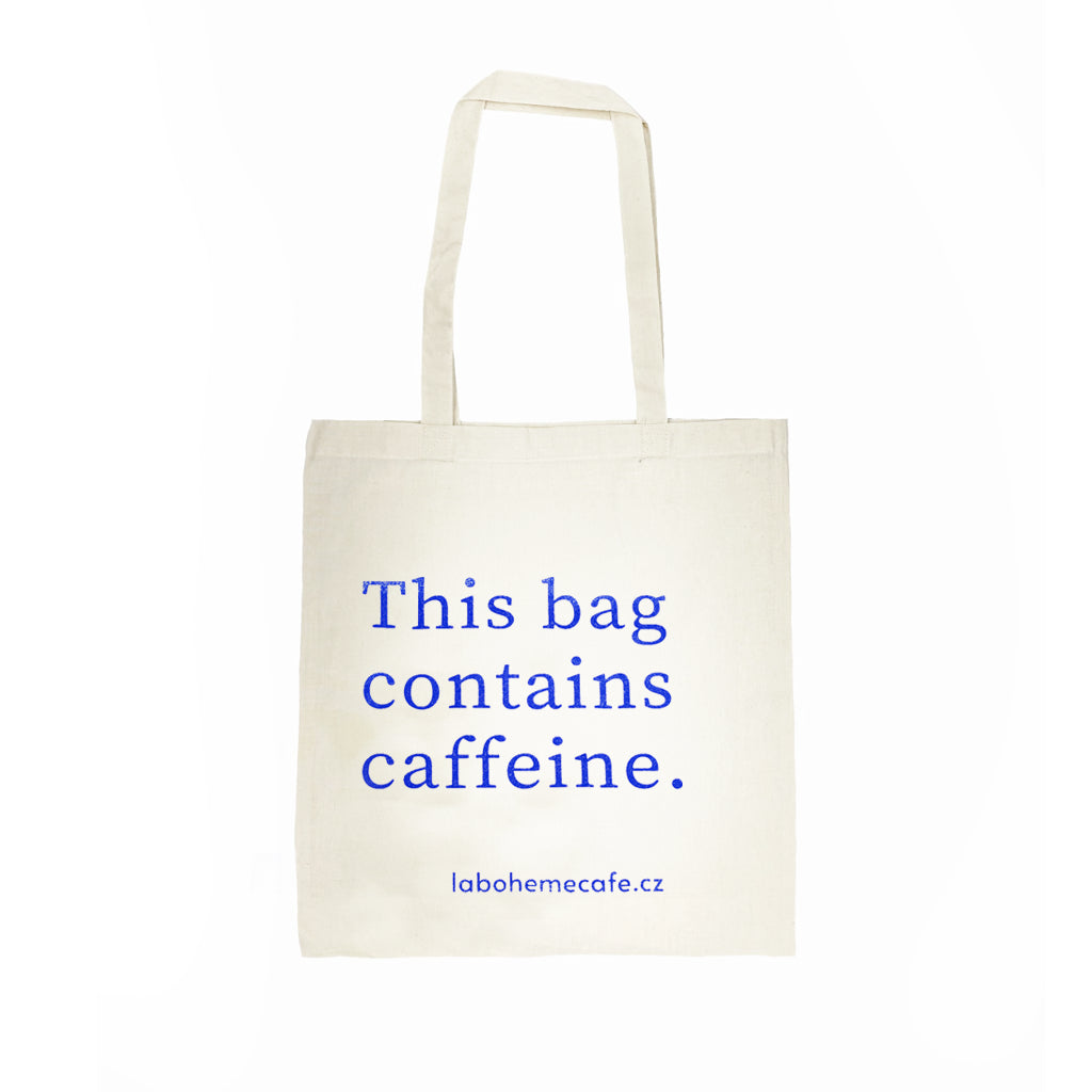 Bag This bag contains caffeine made of light cotton