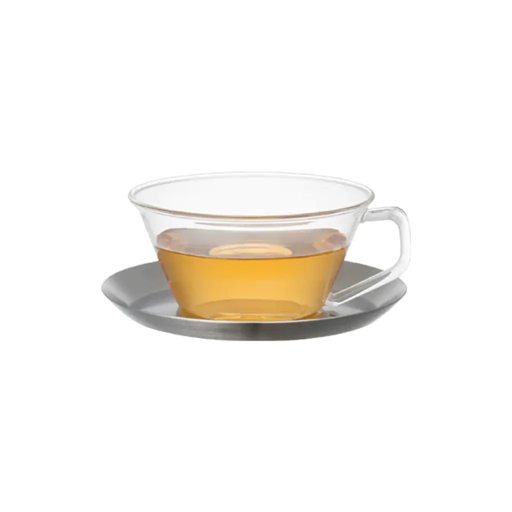 Kinto Cup with saucer CAST 220 ml made of stainless steel