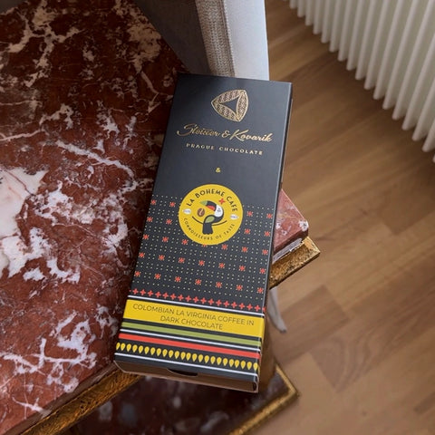 Steiner & Kovarik x  La Bohème Café Zrna v hořké čokoládě