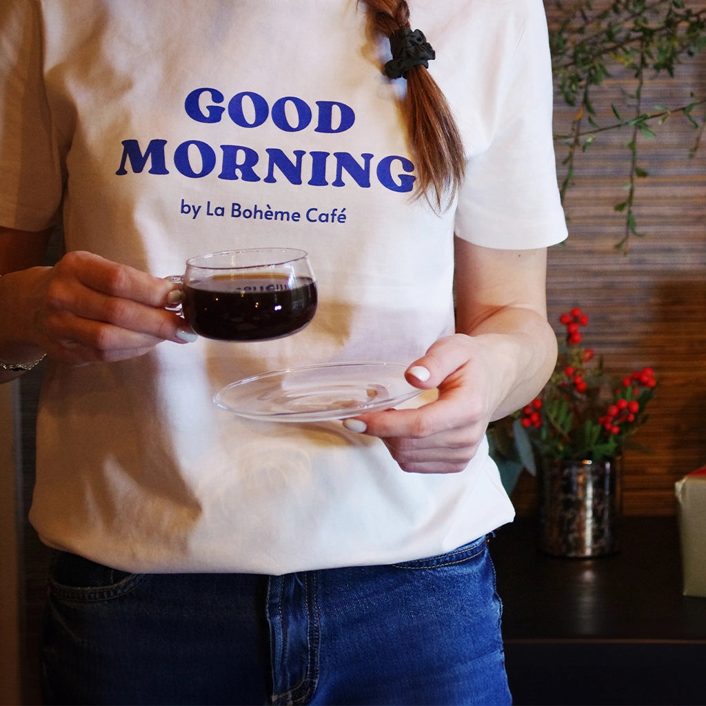 Unisex tričko Good Morning by La Bohème Café