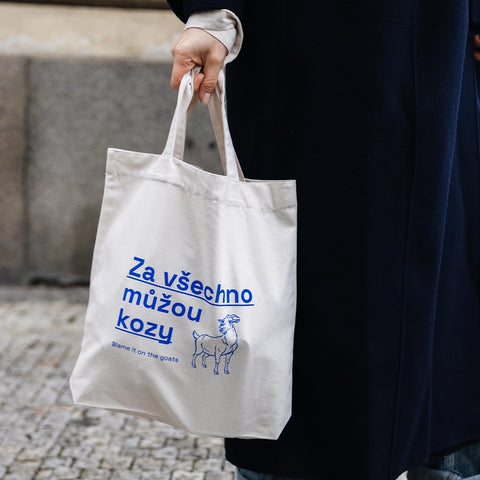 Taška Za všechno můžou kozy