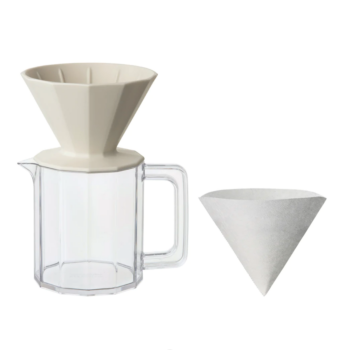 Kinto ALFRESCO dripper and mug set 735 ml