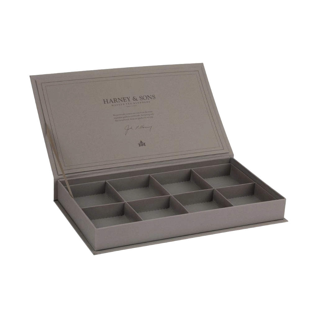Lněná dárková kazeta Harney &amp; Sons, 8 slotu
