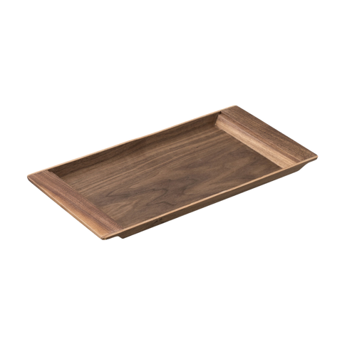 Kinto SEPIA non-slip tray 360x180 mm walnut