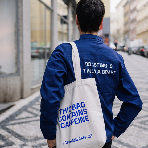 La Bohème Café Taška This bag contains caffeine