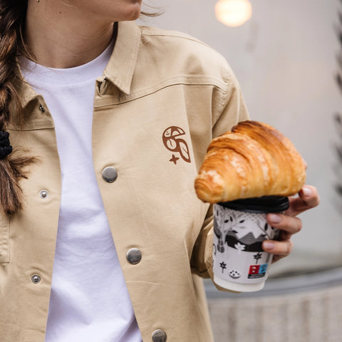 Košile Roasting is truly craft Hnědá