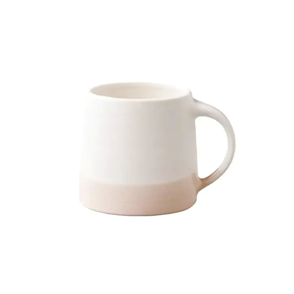 Kinto mug white x pink beige