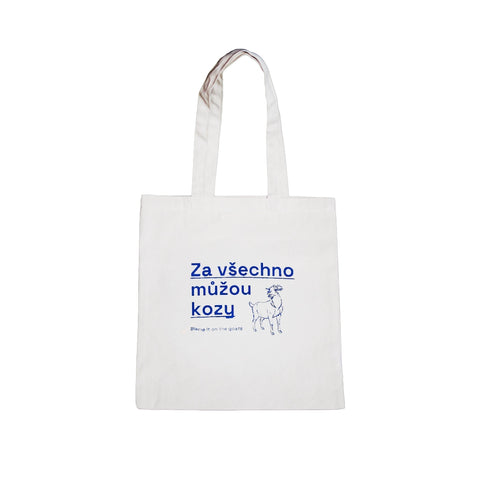 Taška Za všechno můžou kozy