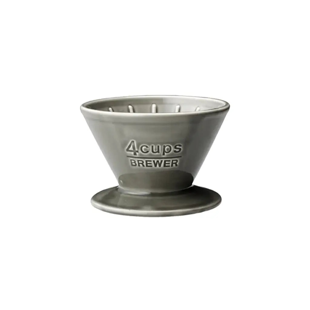 Kinto SCS dripper for 4 cups porcelain gray