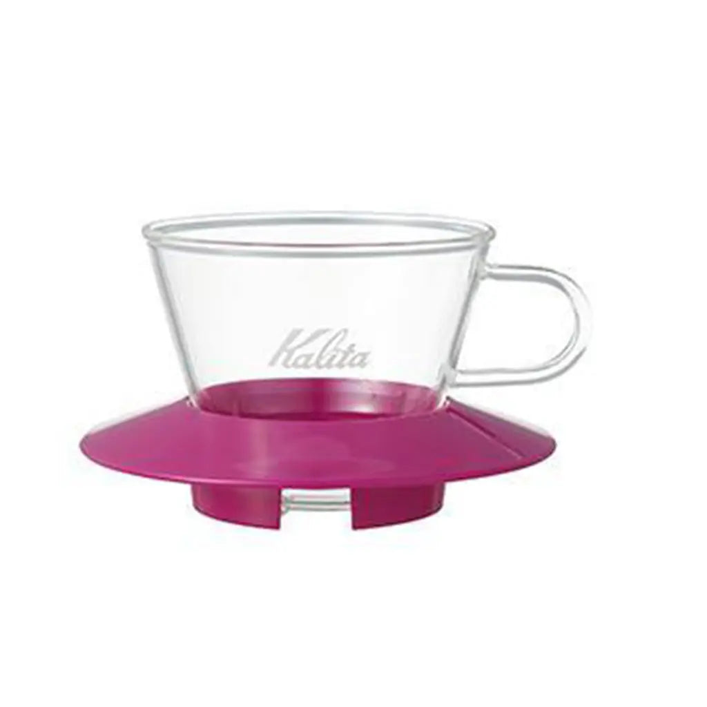 Kalita Wave 155 Růžový Skleněný Dripper - La Boheme Cafe - Pražírna výběrové kávy