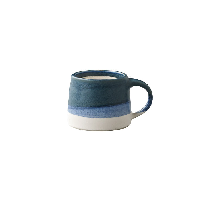 Mug navy blue x white